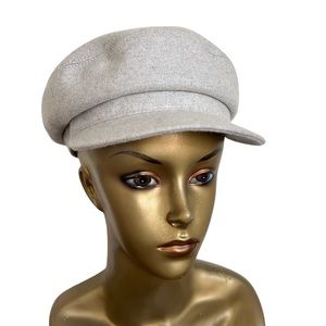 Hermes Dove Grey Cashmere Cap size 57